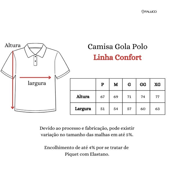 Camisa Gola Polo